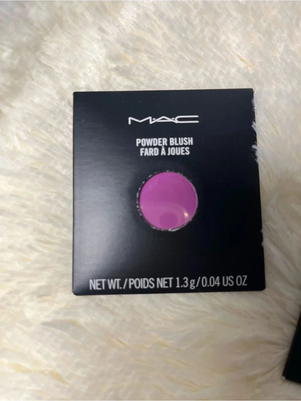 MAC Cosmetics Single Eyeshadows & Blush in Yellow, Purple, Silver, Brown